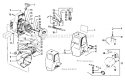 Page D Diagram and Parts List for 5500  Weed Eater Trimmer